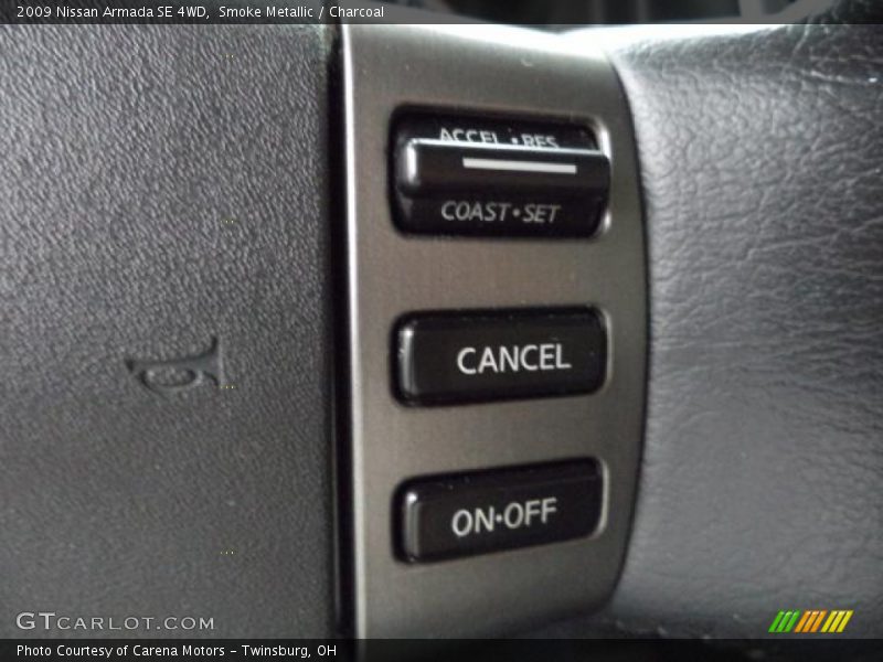 Smoke Metallic / Charcoal 2009 Nissan Armada SE 4WD