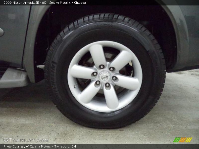Smoke Metallic / Charcoal 2009 Nissan Armada SE 4WD