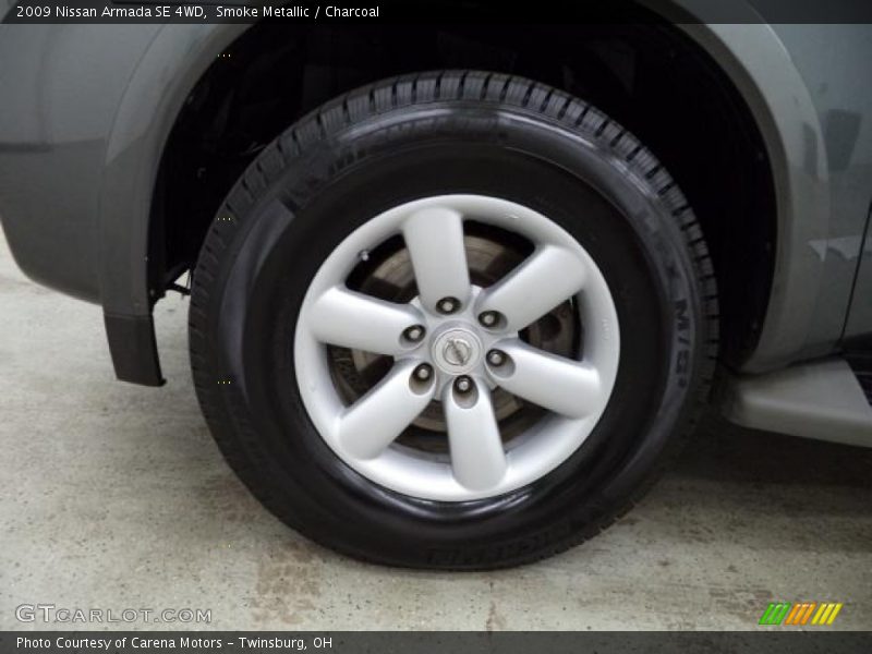 Smoke Metallic / Charcoal 2009 Nissan Armada SE 4WD