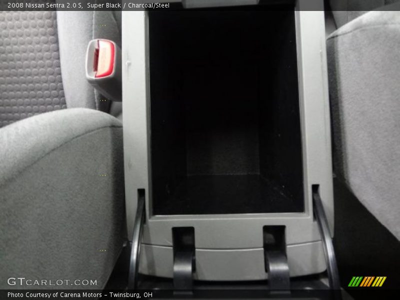 Super Black / Charcoal/Steel 2008 Nissan Sentra 2.0 S