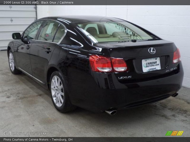 Black Onyx / Cashmere 2006 Lexus GS 300 AWD
