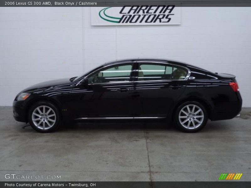 Black Onyx / Cashmere 2006 Lexus GS 300 AWD