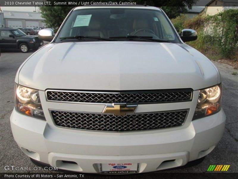 Summit White / Light Cashmere/Dark Cashmere 2010 Chevrolet Tahoe LTZ