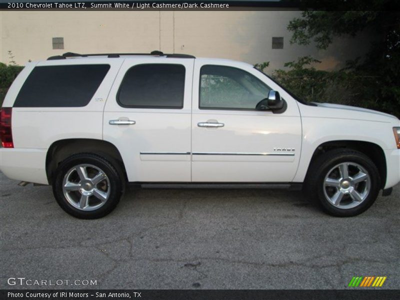 Summit White / Light Cashmere/Dark Cashmere 2010 Chevrolet Tahoe LTZ