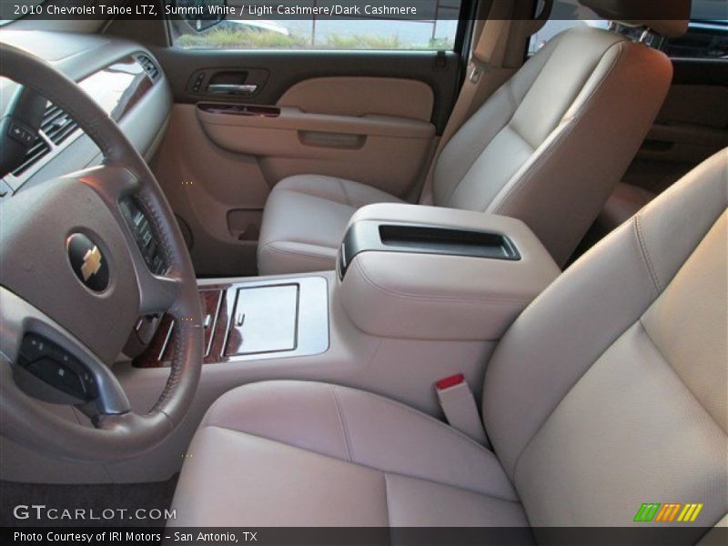 Summit White / Light Cashmere/Dark Cashmere 2010 Chevrolet Tahoe LTZ