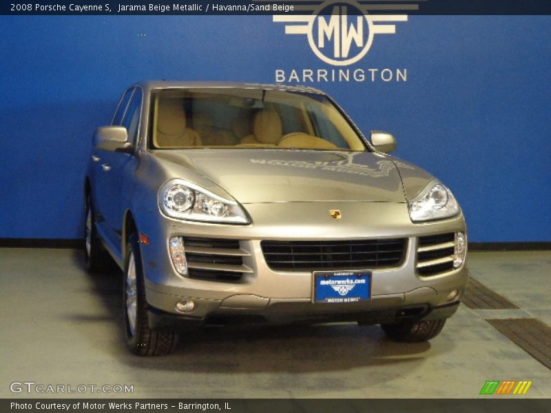 Jarama Beige Metallic / Havanna/Sand Beige 2008 Porsche Cayenne S