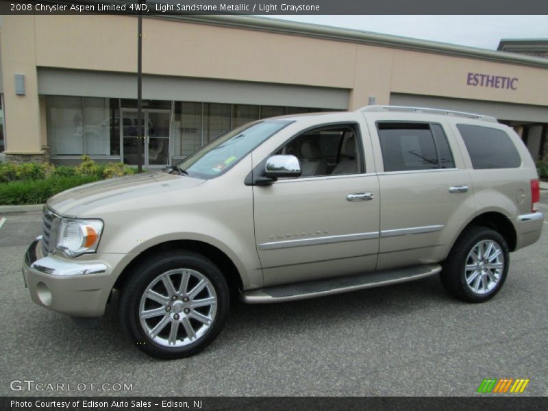 Light Sandstone Metallic / Light Graystone 2008 Chrysler Aspen Limited 4WD