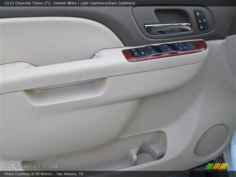 Summit White / Light Cashmere/Dark Cashmere 2010 Chevrolet Tahoe LTZ