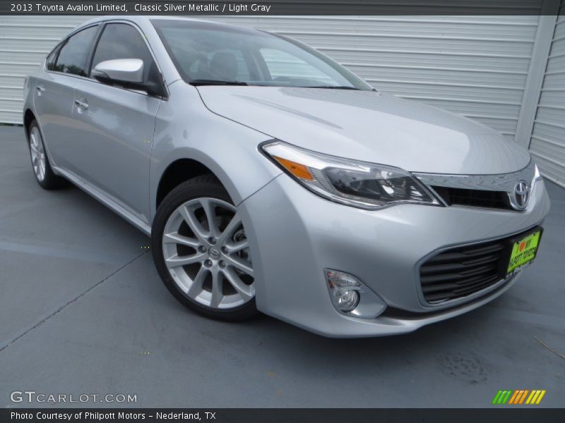 Classic Silver Metallic / Light Gray 2013 Toyota Avalon Limited