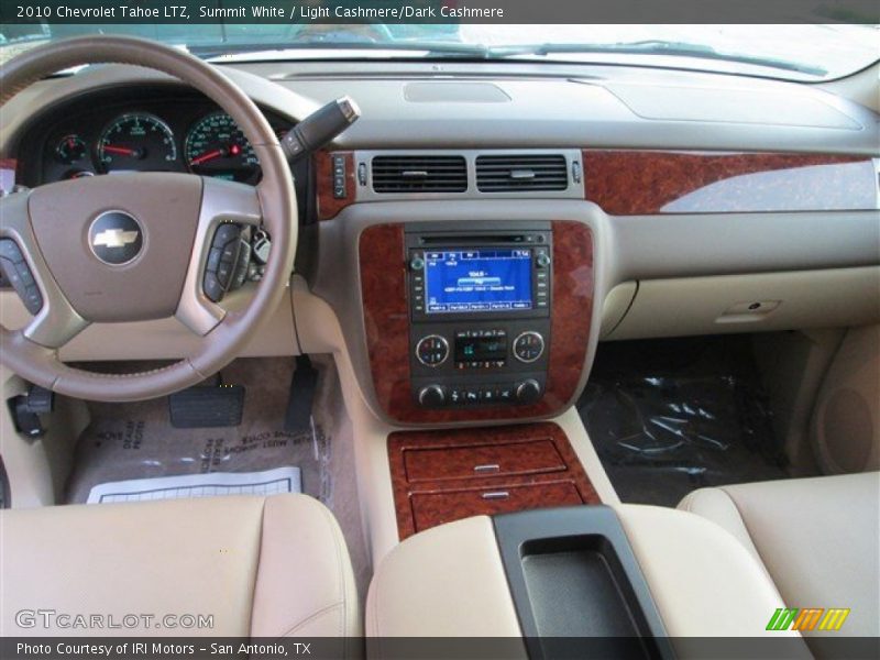 Summit White / Light Cashmere/Dark Cashmere 2010 Chevrolet Tahoe LTZ