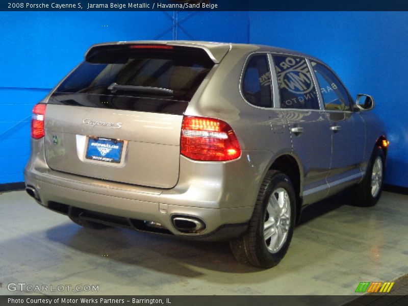 Jarama Beige Metallic / Havanna/Sand Beige 2008 Porsche Cayenne S