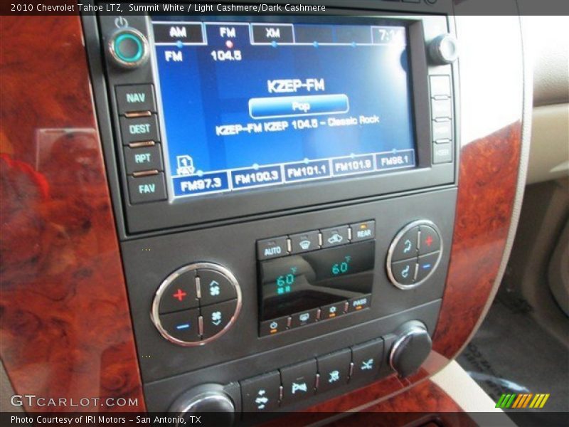 Summit White / Light Cashmere/Dark Cashmere 2010 Chevrolet Tahoe LTZ