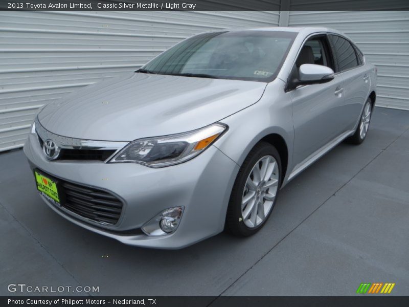 Classic Silver Metallic / Light Gray 2013 Toyota Avalon Limited