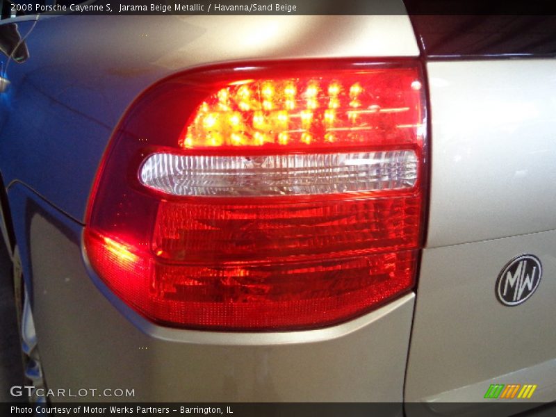 Jarama Beige Metallic / Havanna/Sand Beige 2008 Porsche Cayenne S