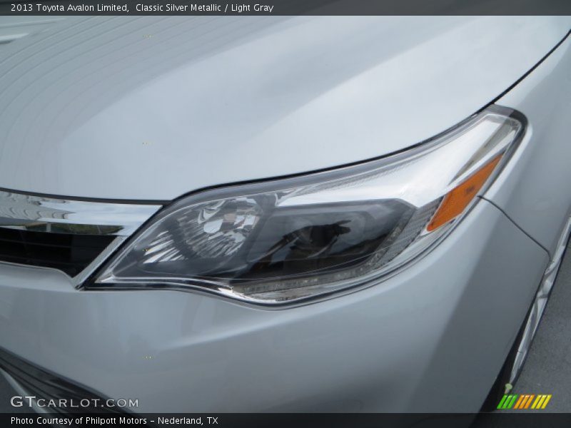 Classic Silver Metallic / Light Gray 2013 Toyota Avalon Limited