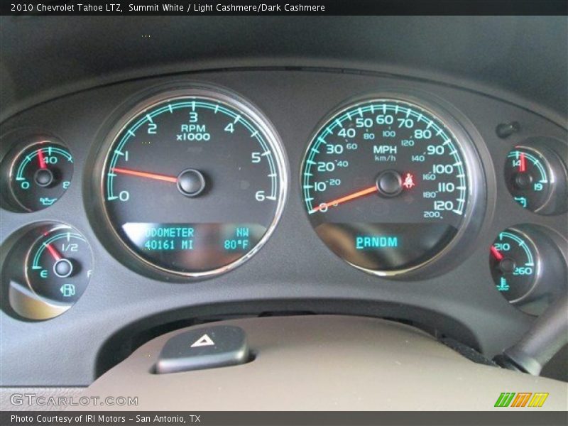 Summit White / Light Cashmere/Dark Cashmere 2010 Chevrolet Tahoe LTZ