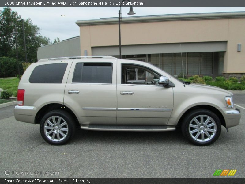 Light Sandstone Metallic / Light Graystone 2008 Chrysler Aspen Limited 4WD