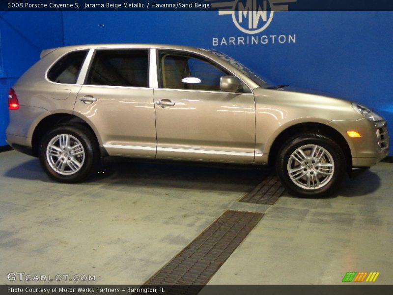 Jarama Beige Metallic / Havanna/Sand Beige 2008 Porsche Cayenne S