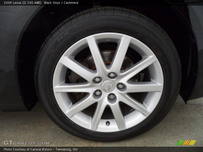 Black Onyx / Cashmere 2006 Lexus GS 300 AWD