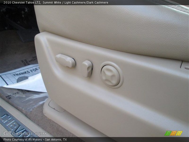 Summit White / Light Cashmere/Dark Cashmere 2010 Chevrolet Tahoe LTZ