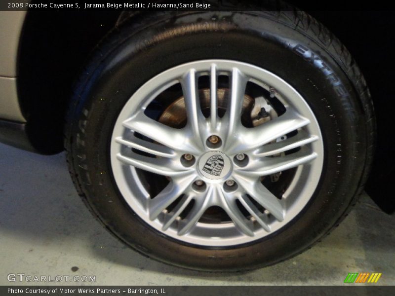 Jarama Beige Metallic / Havanna/Sand Beige 2008 Porsche Cayenne S