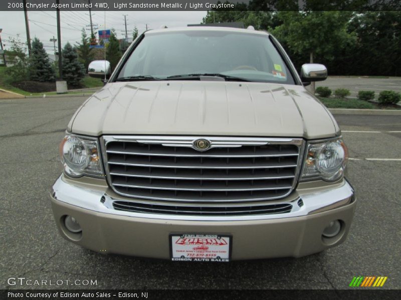 Light Sandstone Metallic / Light Graystone 2008 Chrysler Aspen Limited 4WD