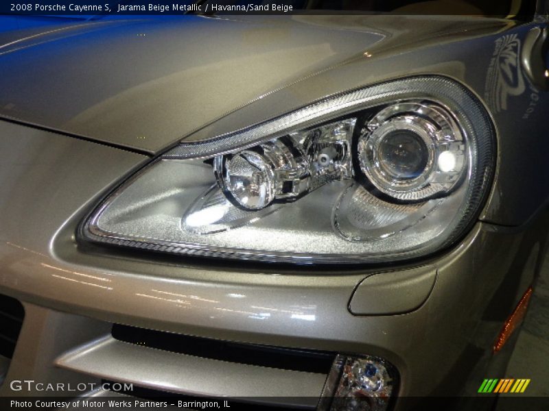 Jarama Beige Metallic / Havanna/Sand Beige 2008 Porsche Cayenne S