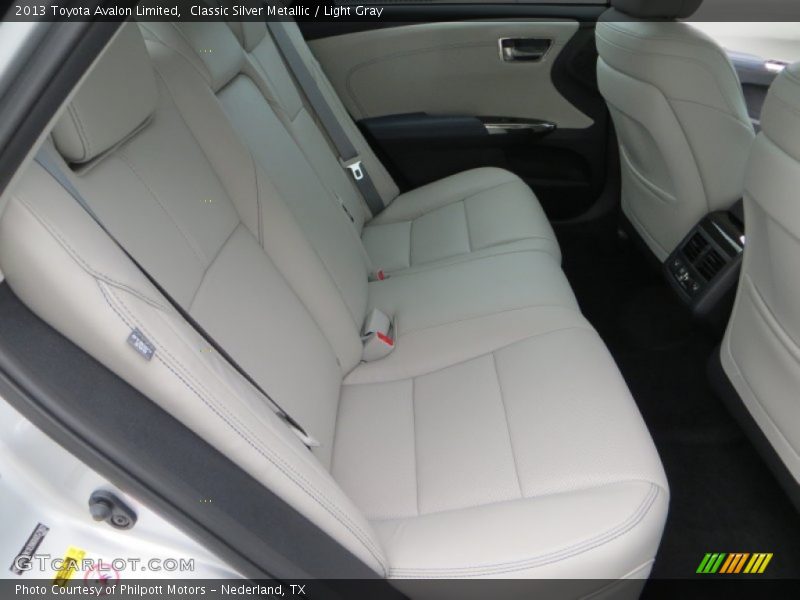 Classic Silver Metallic / Light Gray 2013 Toyota Avalon Limited