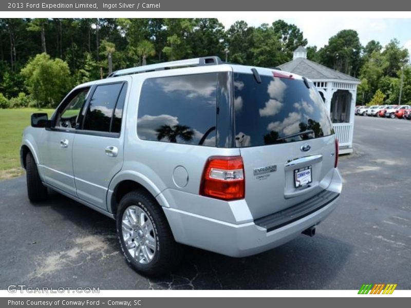 Ingot Silver / Camel 2013 Ford Expedition Limited