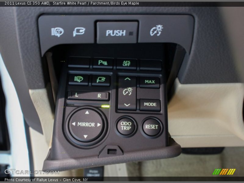 Starfire White Pearl / Parchment/Birds Eye Maple 2011 Lexus GS 350 AWD