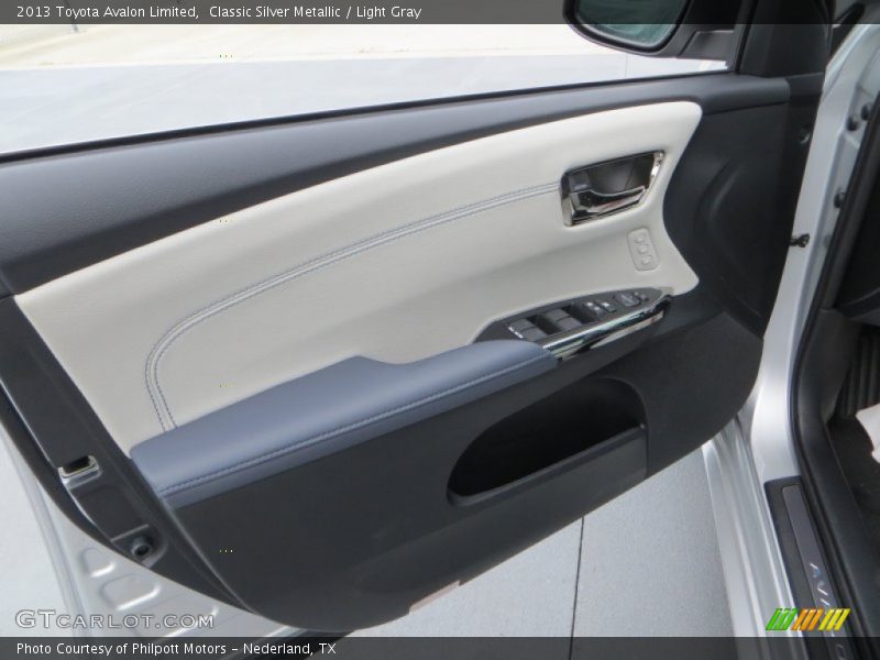 Classic Silver Metallic / Light Gray 2013 Toyota Avalon Limited