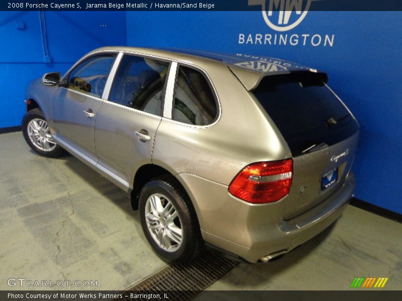 Jarama Beige Metallic / Havanna/Sand Beige 2008 Porsche Cayenne S
