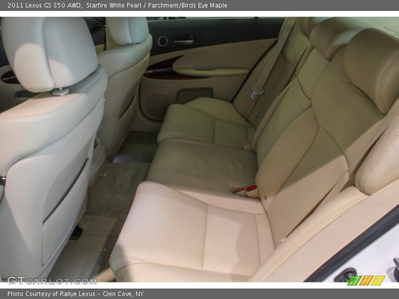 Starfire White Pearl / Parchment/Birds Eye Maple 2011 Lexus GS 350 AWD