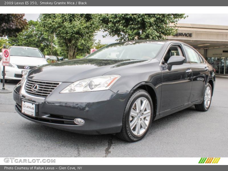 Smokey Granite Mica / Black 2009 Lexus ES 350