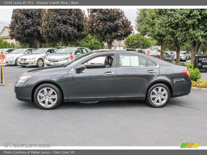 Smokey Granite Mica / Black 2009 Lexus ES 350