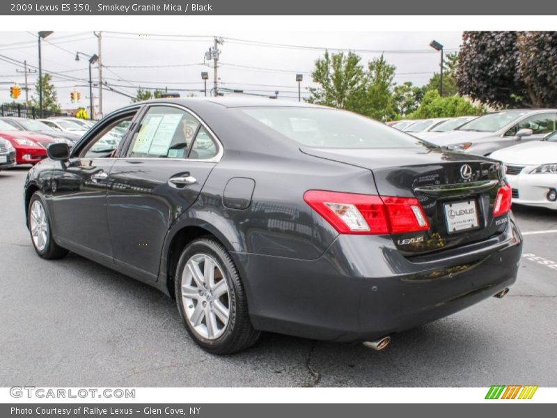 Smokey Granite Mica / Black 2009 Lexus ES 350