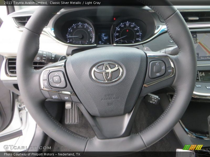 Classic Silver Metallic / Light Gray 2013 Toyota Avalon Limited
