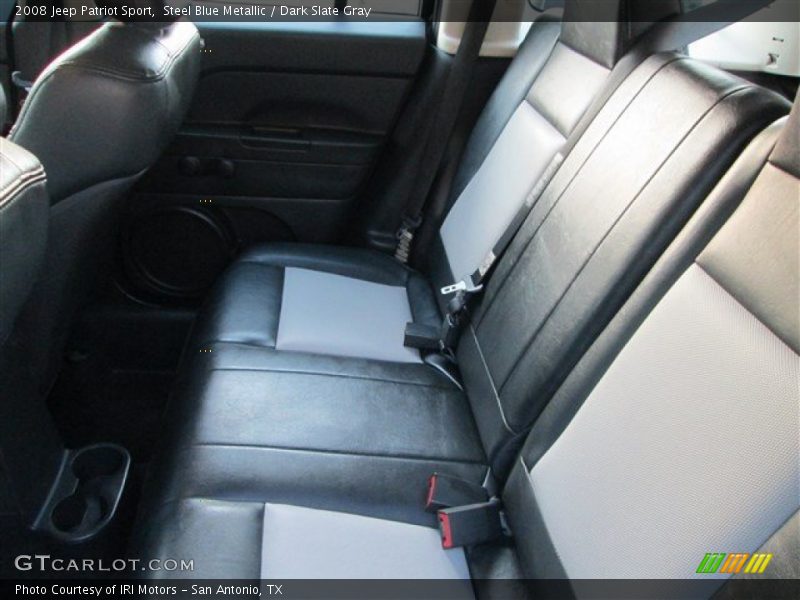 Steel Blue Metallic / Dark Slate Gray 2008 Jeep Patriot Sport