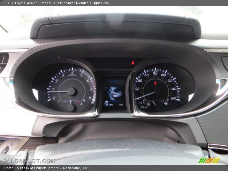 Classic Silver Metallic / Light Gray 2013 Toyota Avalon Limited