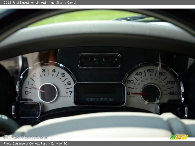 Ingot Silver / Camel 2013 Ford Expedition Limited