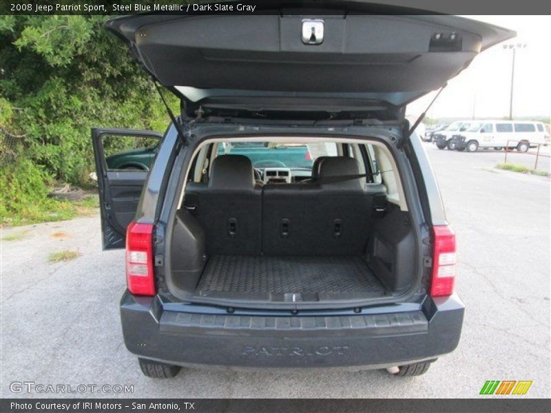 Steel Blue Metallic / Dark Slate Gray 2008 Jeep Patriot Sport
