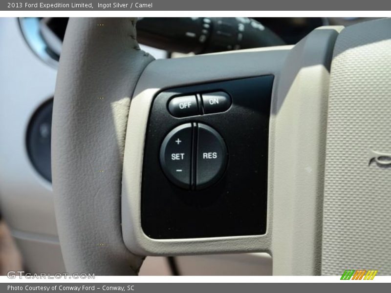 Ingot Silver / Camel 2013 Ford Expedition Limited