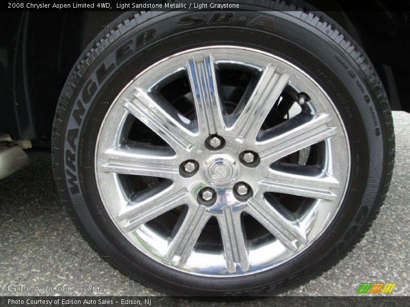 Light Sandstone Metallic / Light Graystone 2008 Chrysler Aspen Limited 4WD