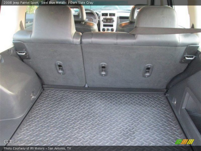 Steel Blue Metallic / Dark Slate Gray 2008 Jeep Patriot Sport