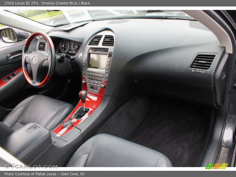 Smokey Granite Mica / Black 2009 Lexus ES 350