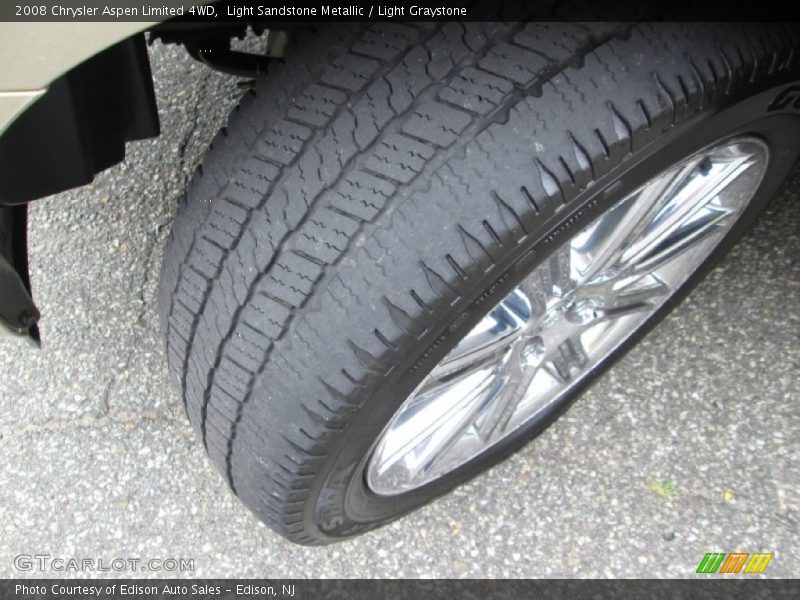 Light Sandstone Metallic / Light Graystone 2008 Chrysler Aspen Limited 4WD