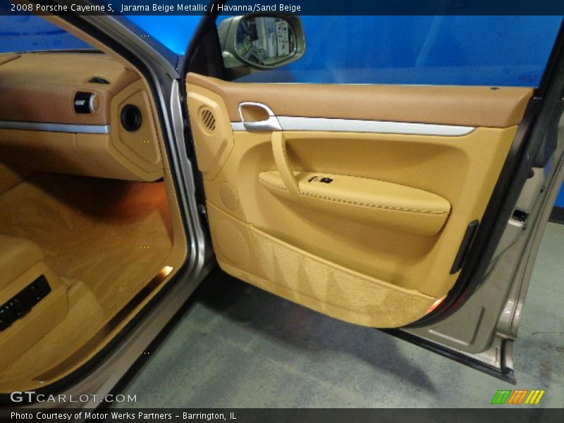 Jarama Beige Metallic / Havanna/Sand Beige 2008 Porsche Cayenne S
