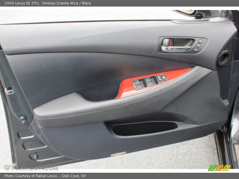 Smokey Granite Mica / Black 2009 Lexus ES 350