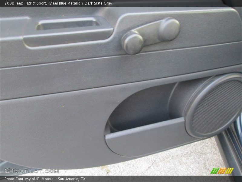 Steel Blue Metallic / Dark Slate Gray 2008 Jeep Patriot Sport