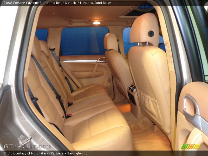 Jarama Beige Metallic / Havanna/Sand Beige 2008 Porsche Cayenne S